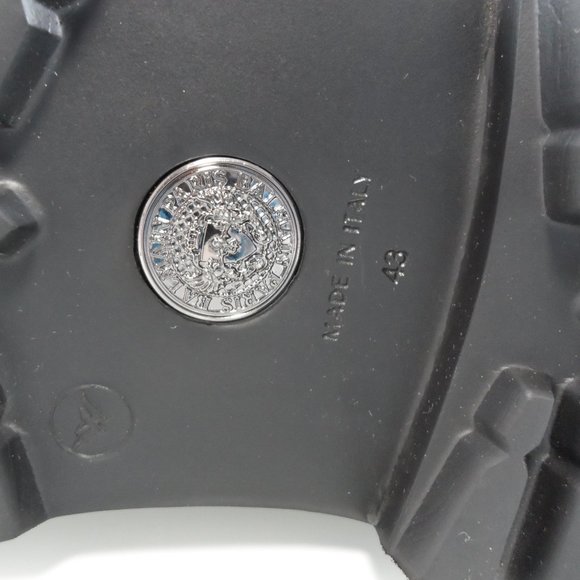 NIB$1450 BALMAIN RANGER EMBOSSED LOGO LEATHER COMBAT DUAL ZIPPERS BOOTS 43 10 - Picture 16 of 16